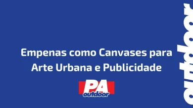 Ponto nº Empenas como Canvases para Arte Urbana e Publicidade